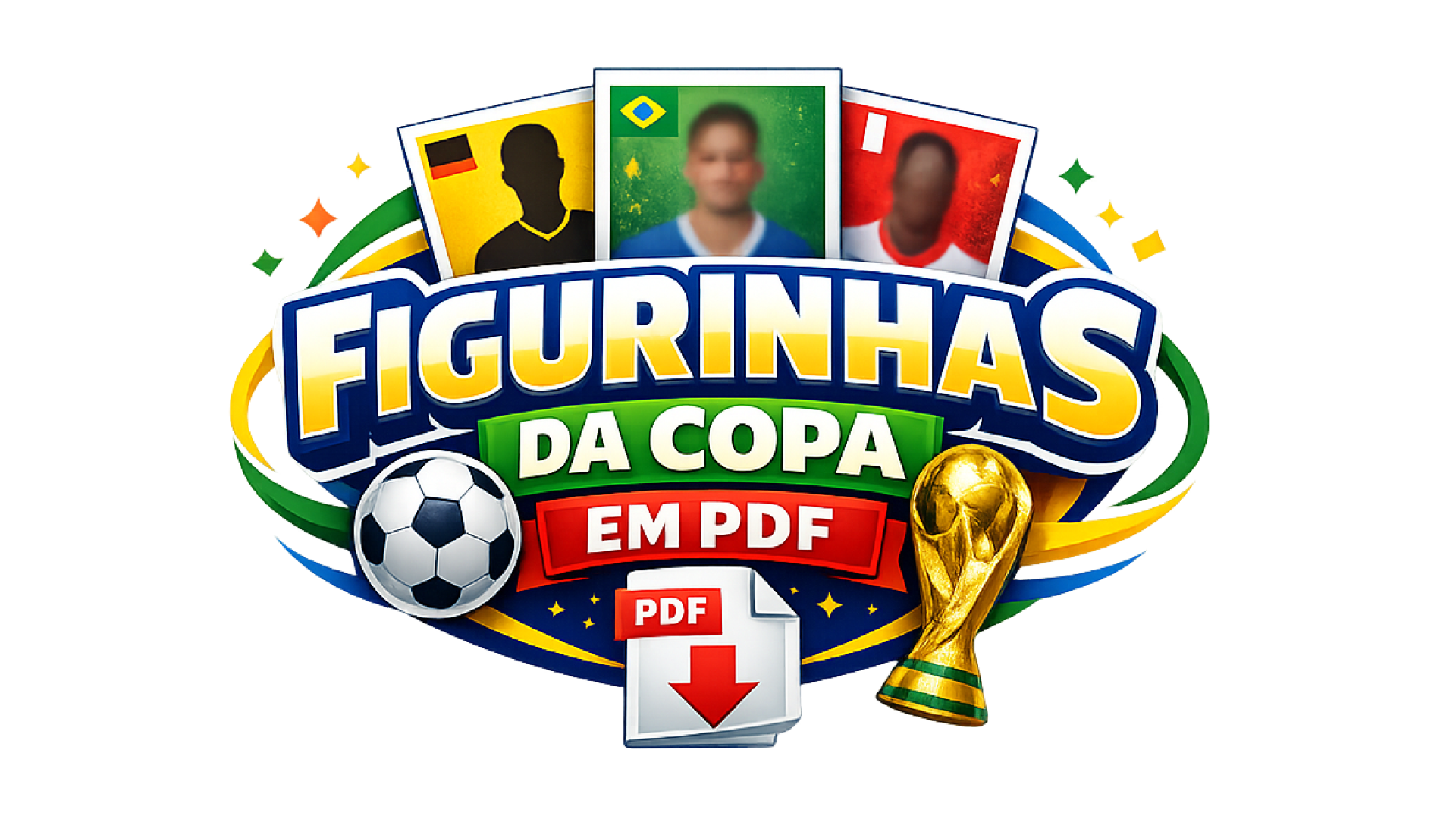 Prévia do pacote Figurinhas da Copa em PDF